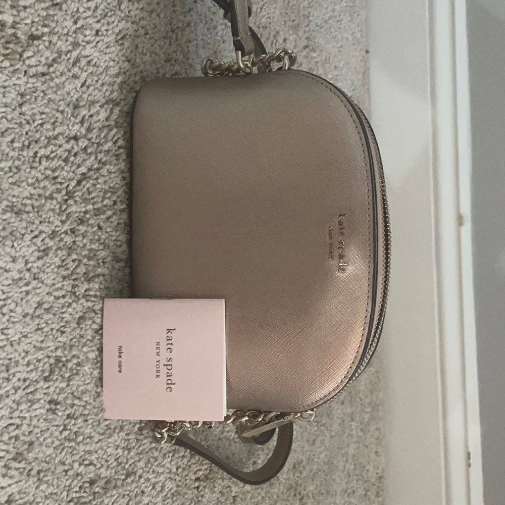 Rose gold Kate spade purse